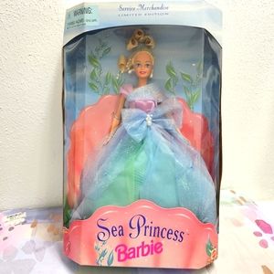 NRFB Vintage 1996 Sea Princess Barbie Service Merchandise Limited Edition